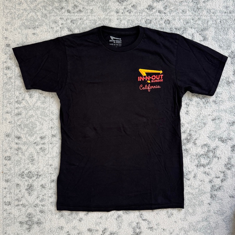 In-N-Out Burger Men's California Logo Graphic Tee Short Sleeve